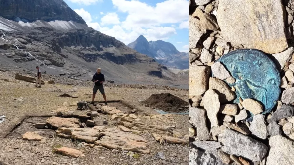 Hiker found a place of holy worship at an altitude of 2,590 meters in the Swiss Alps