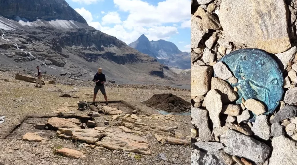 Hiker found a place of holy worship at an altitude of 2,590 meters in the Swiss Alps