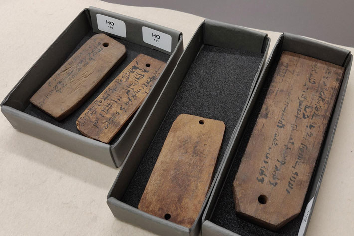 Древние деревянные бирки дают ключ к пониманию климата Египта