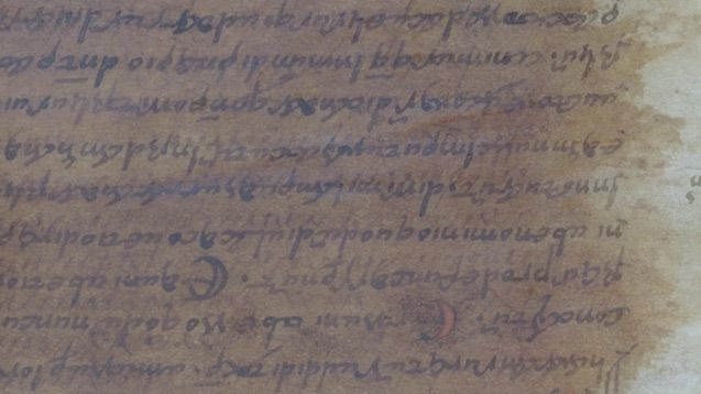 Скрытый текст Птолемея, напечатанный под латинской рукописью, расшифрован спустя 200 лет