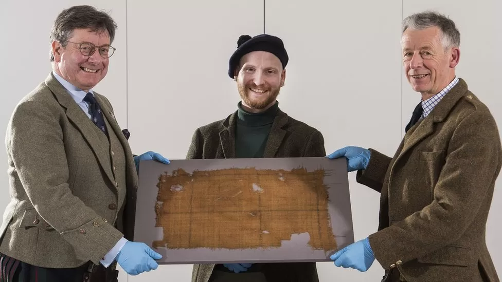 Tartan Recovered From Scottish Bog Dated to the 16th Century