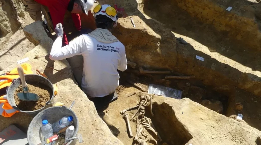 2,000-year-old graves found in ancient necropolis beneath Paris Train Station