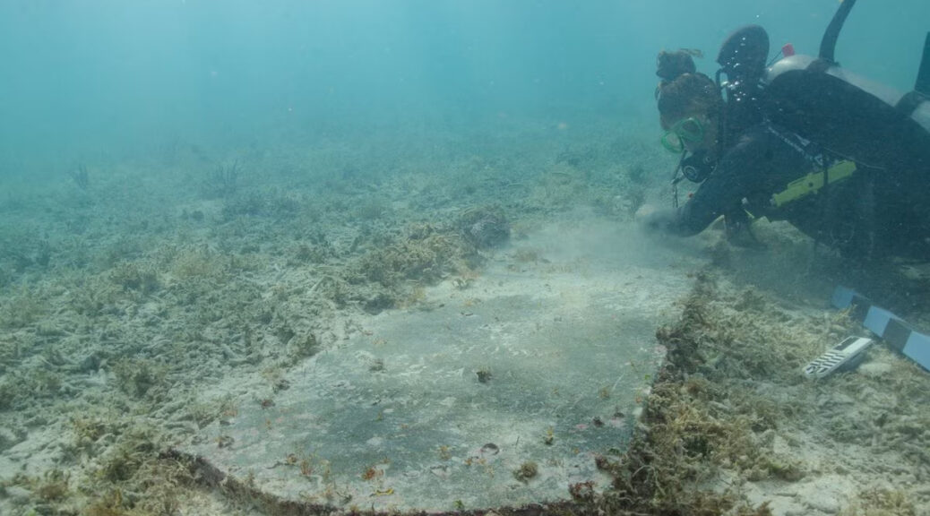 Archeologists find remains of an underwater hospital and cemetery
