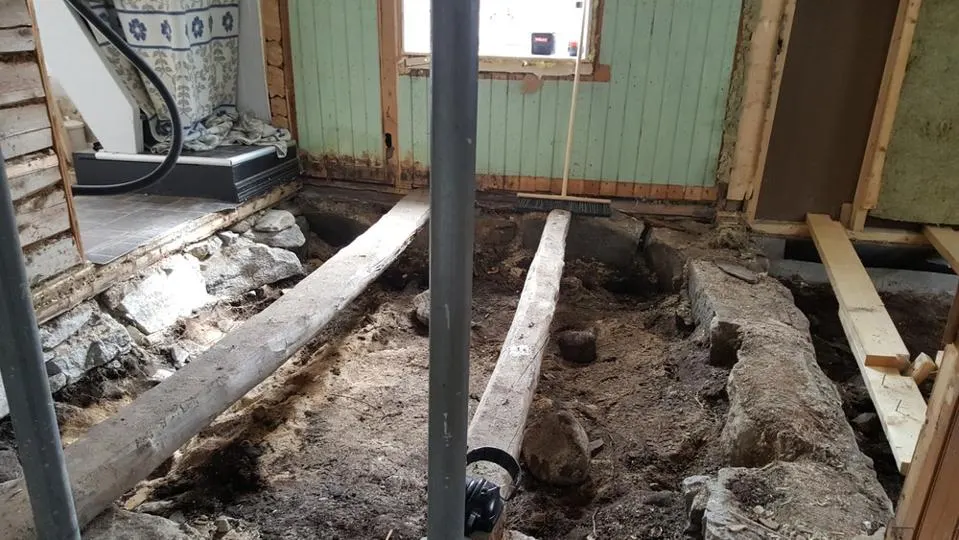 Stunned Couple Finds Viking Buried Under Floor While Renovating Home