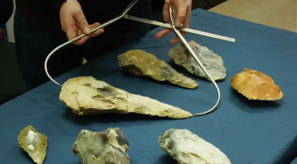 Giant handaxe discovered at Ice Age site in Kent, UK