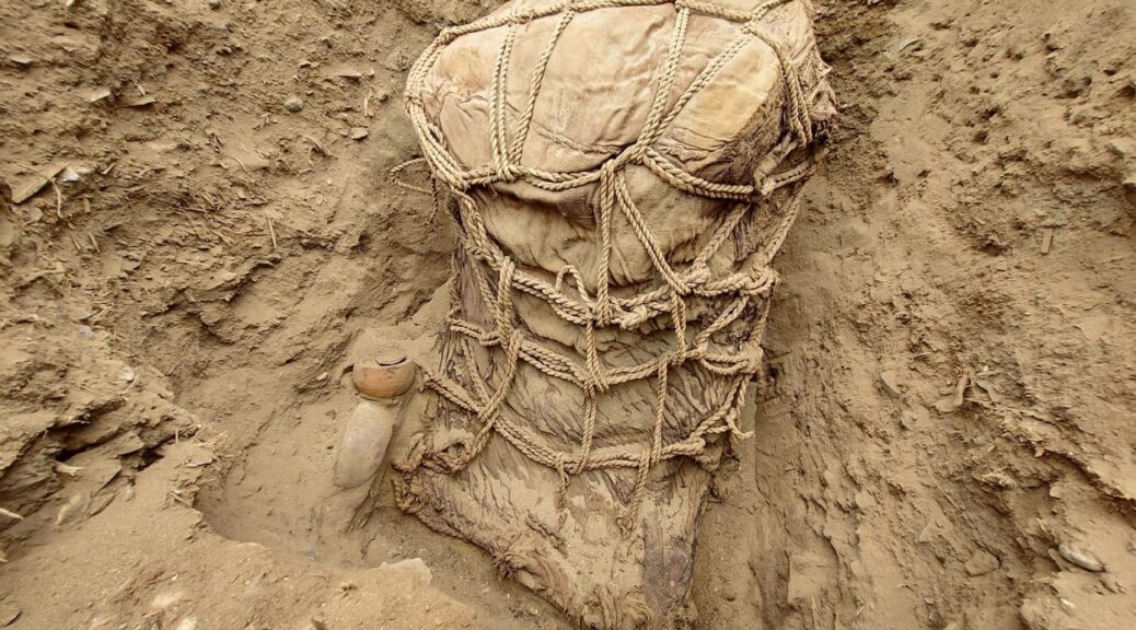 Tomb from the Ichma Culture found in Peru