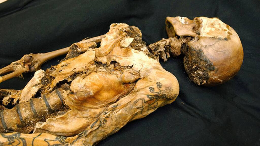 Siberian Princess reveals her 2,500-year-old tattoos
