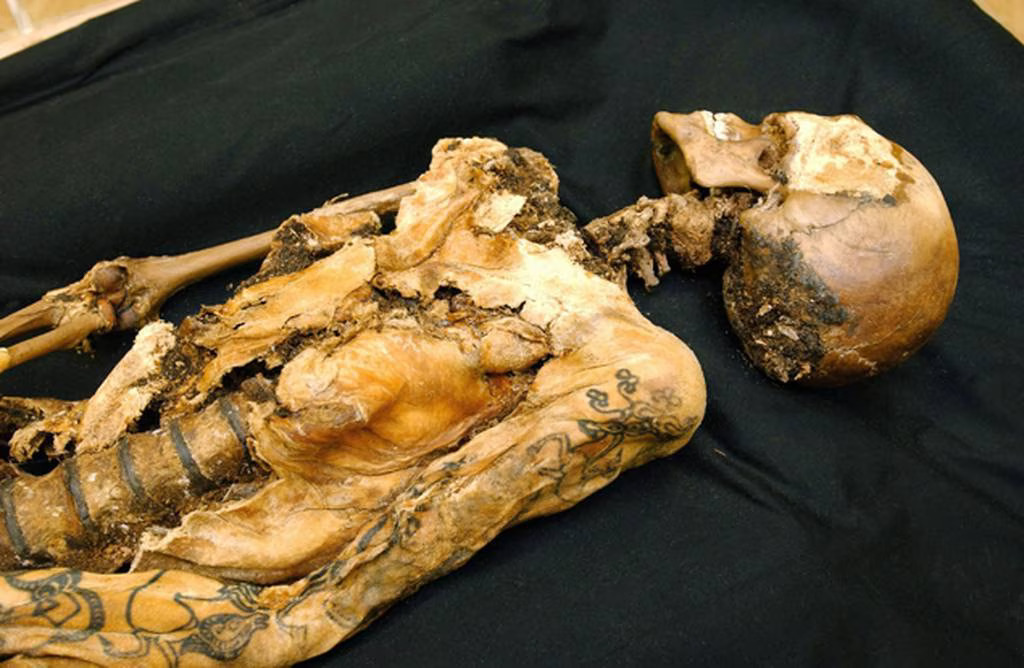 Siberian Princess reveals her 2,500-year-old tattoos