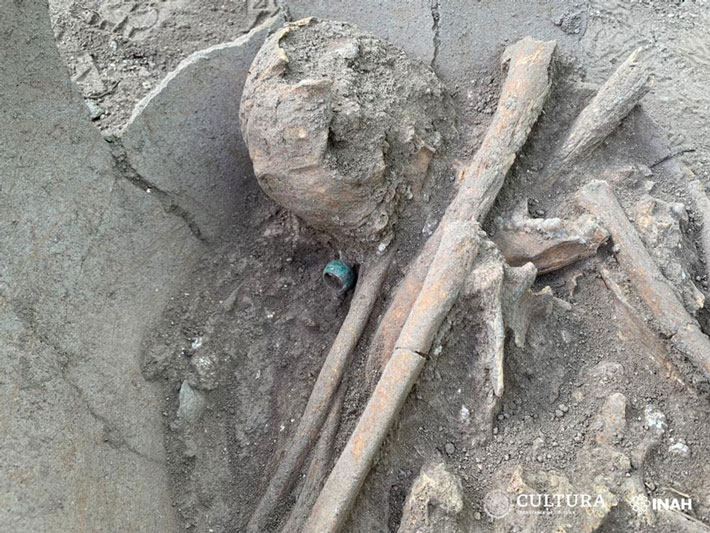 Human Remains and Jade Ring Found at Maya Site in Mexico
