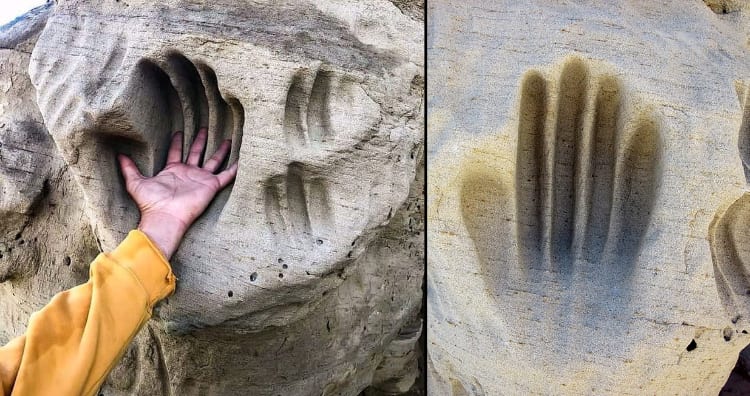 Who Craved the Giant Handprints in the White Mountain Petroglyphs, Wyoming?