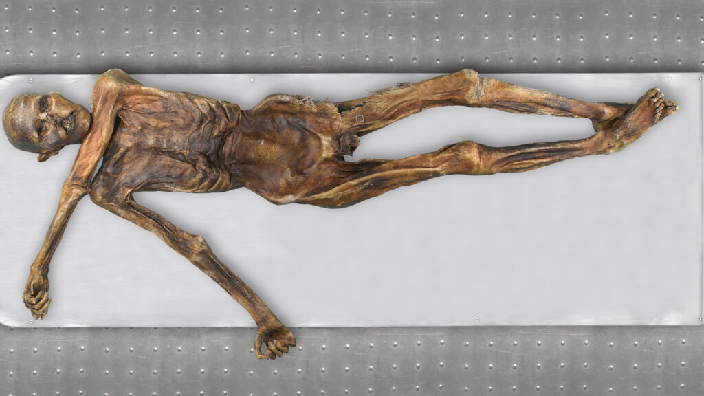 A new look at Ötzi the Iceman’s DNA reveals new ancestry and other surprises