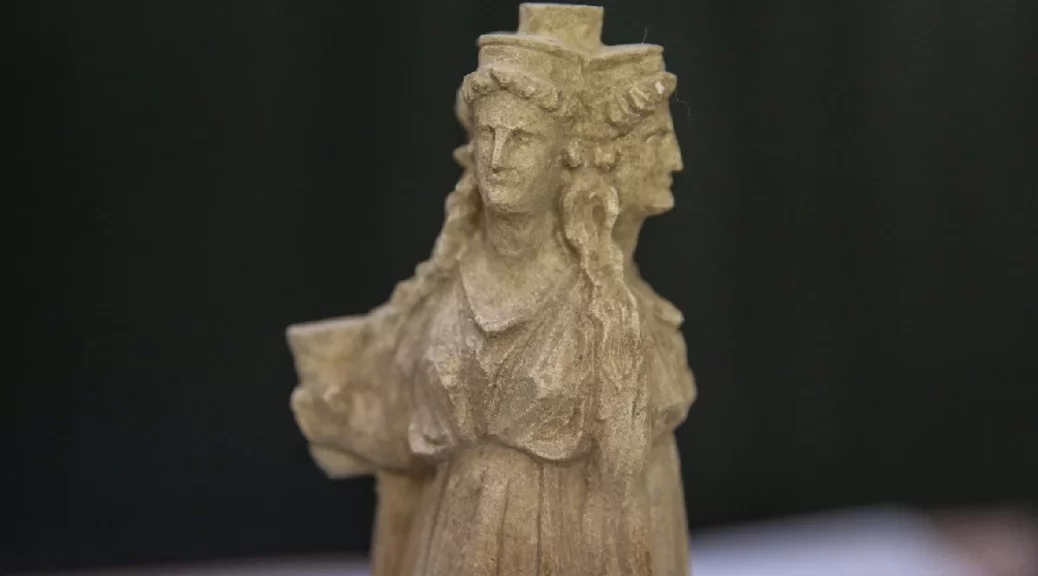 The three-headed statue of Goddess Hecate discovered in Turkey’s Mersin