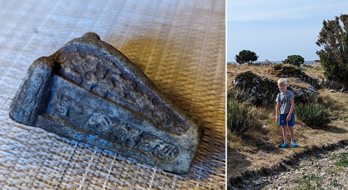 8-Year-Old Boy Finds Unusual Viking Age Artifact On Gotland Island, Sweden