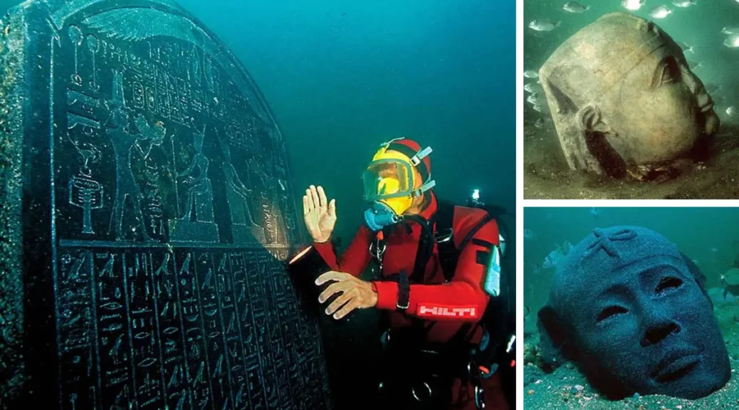 Amazing Ancient Underwater Treasures And Temples Discovered At Thonis-Heracleion