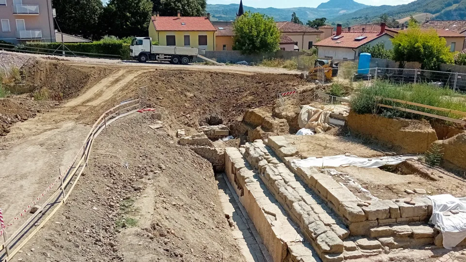 ‘Extremely rare’ Roman temple discovered on supermarket building site