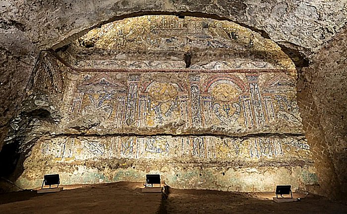 Ancient Expensive Roman Domus With Beautiful Mosaic Unearthed In Rome