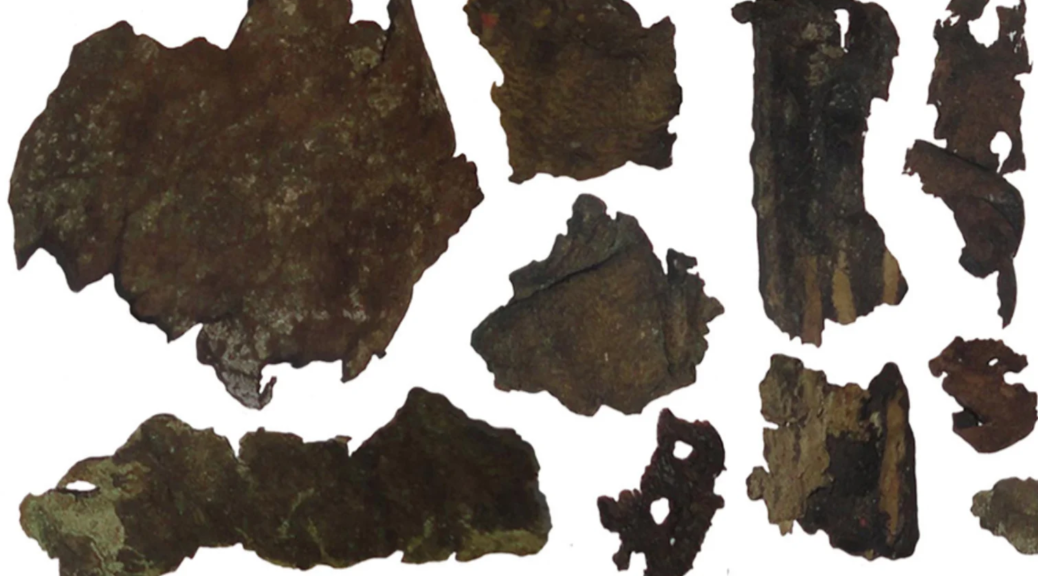 Analysis of ancient Scythian leather samples shows two were made from human skin