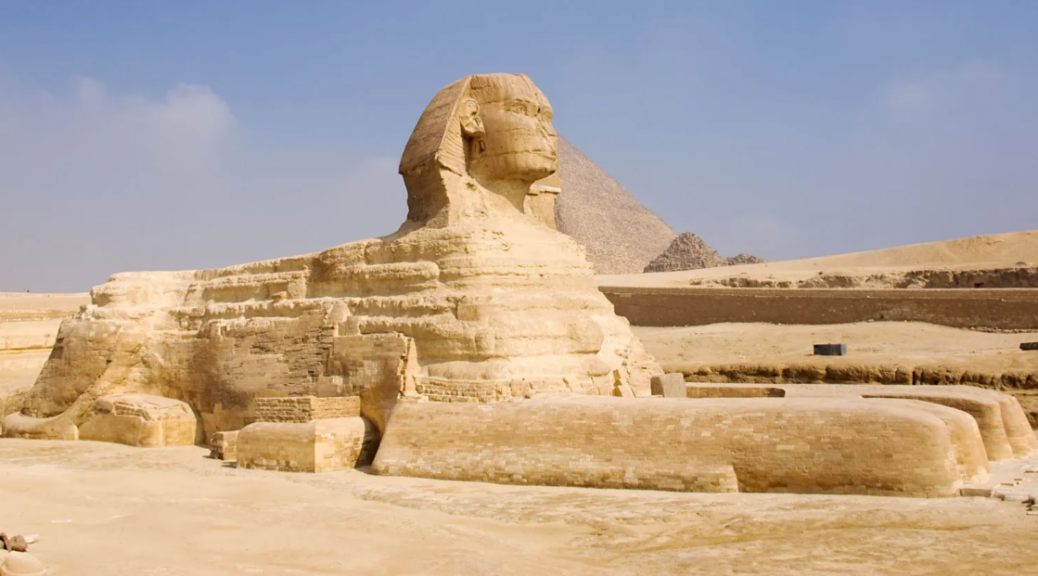 A New Study: The Great Sphinx of Giza may have been blown into shape by the wind