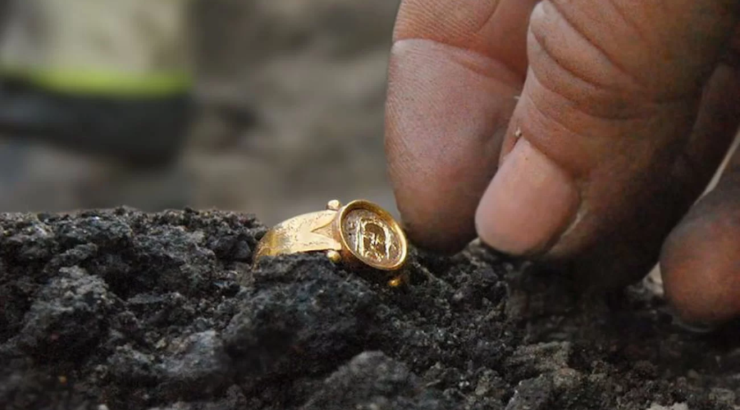 Unique Gold Ring and Crystal Amulet among 30,000 Medieval Treasures Uncovered in Sweden