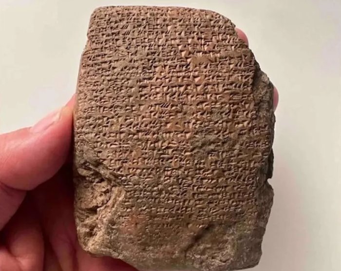 3,300-Year-Old Hittite Cuneiform Tablet Found In Büklükale Deciphered!
