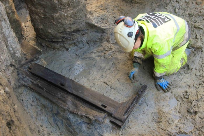 First Complete Roman Funerary Bed Found In Britain