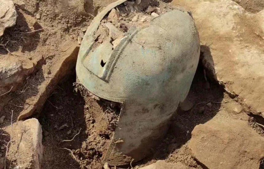 The sensational second discovery in Croatia: Greek-Illyrian Helmet 2500 years old