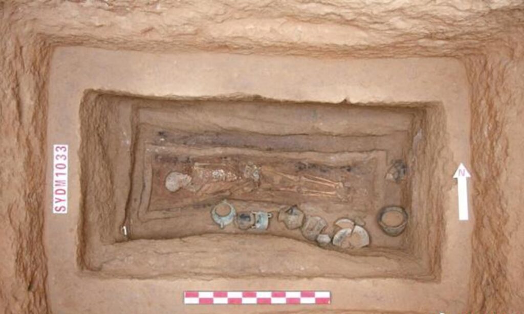 A collection of 430 burial objects found in the tomb of a 3000-year-old Noblewoman in China