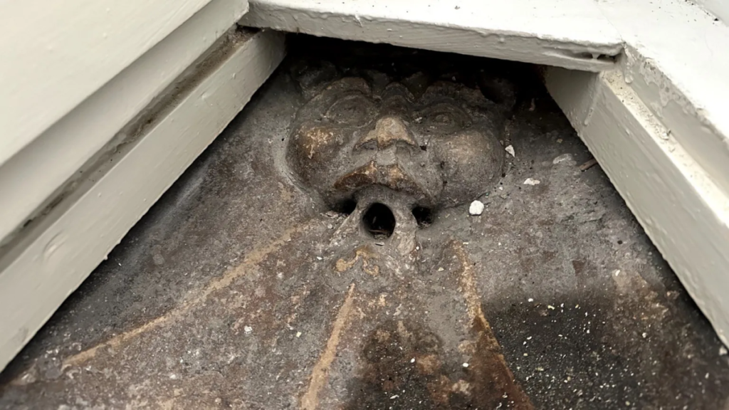 Medieval Lincoln imp found in hidden trapdoor above toilet