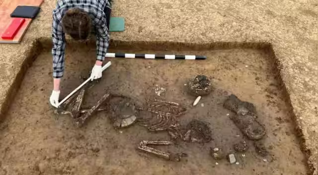 ‘The Mayor’ buried 6,800 years ago with drinks and food for afterlife discovered in Bavaria