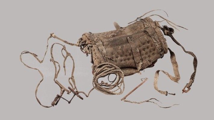 2,700-year-old leather saddle found in woman's tomb in China is oldest on record