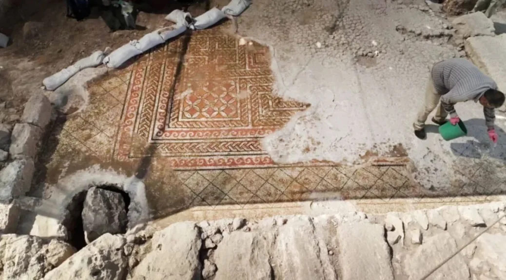 1,600-Year-Old Byzantine-Era Samaritan Villa Discovered in Central Israel