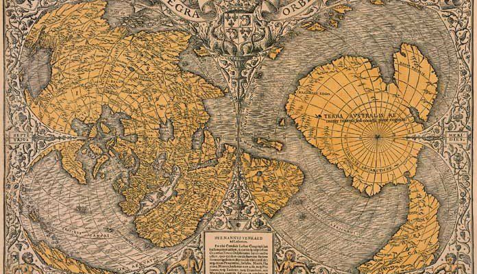 500 Year Old Map Was Discovered That Shatters The “Official” History Of The Planet