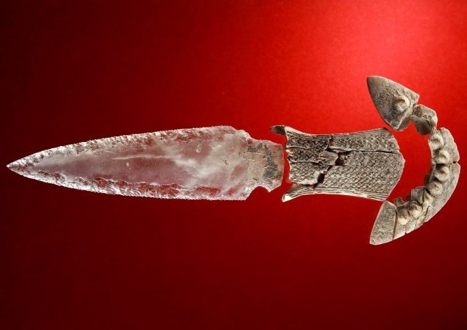 Researchers Uncovered a 5,000-Year-Old Crystal Dagger Buried in Spain
